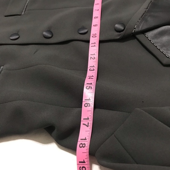 Kasper ASL Petite Gray Single Breasted Lined Blazer Jacket Business Wear Sz 8P - Picture 9 of 13